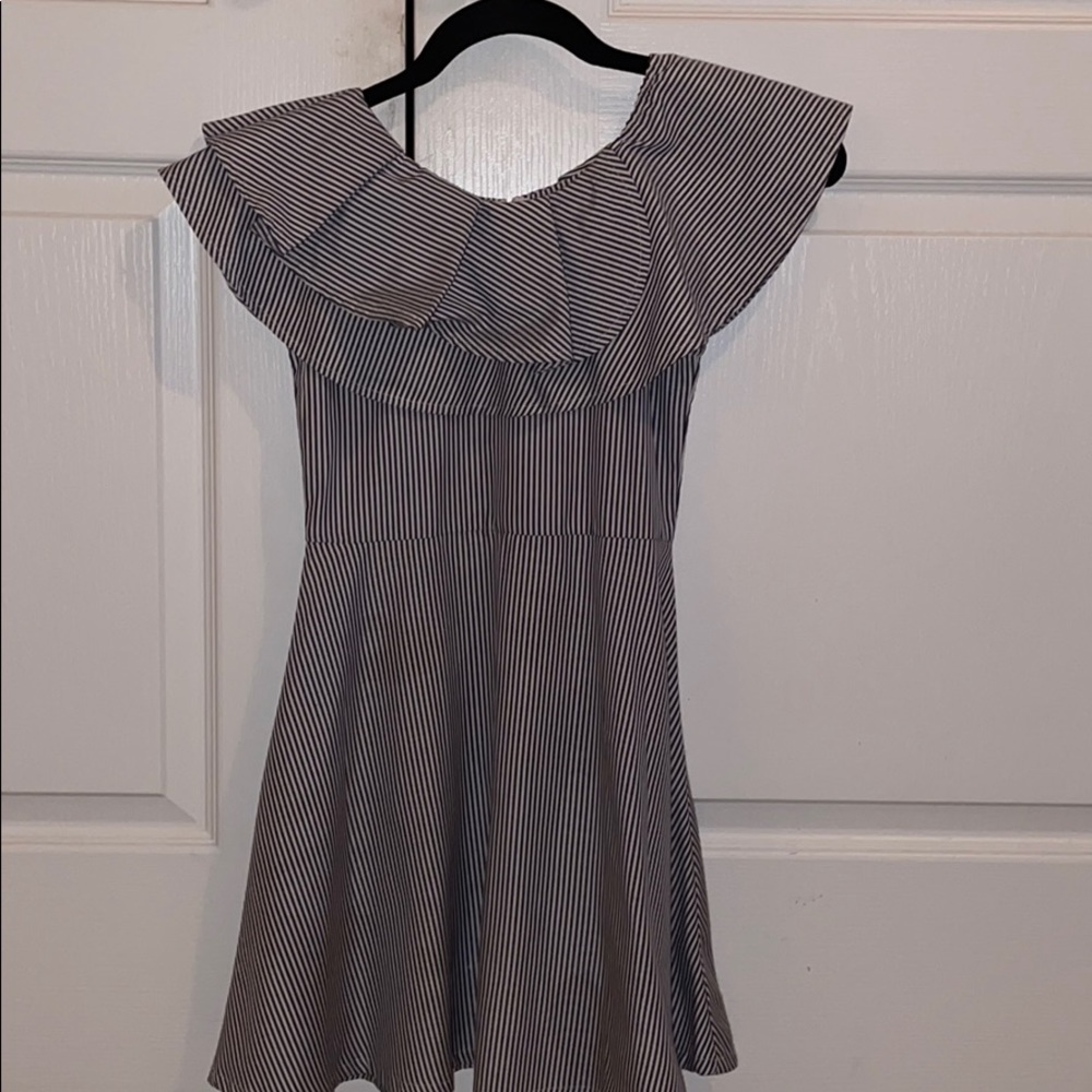 Girl’s Causal Striped Dress